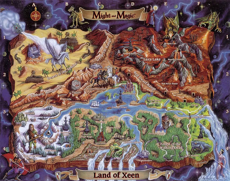 Illustration for article titled A Tribute to Old Video Game Maps